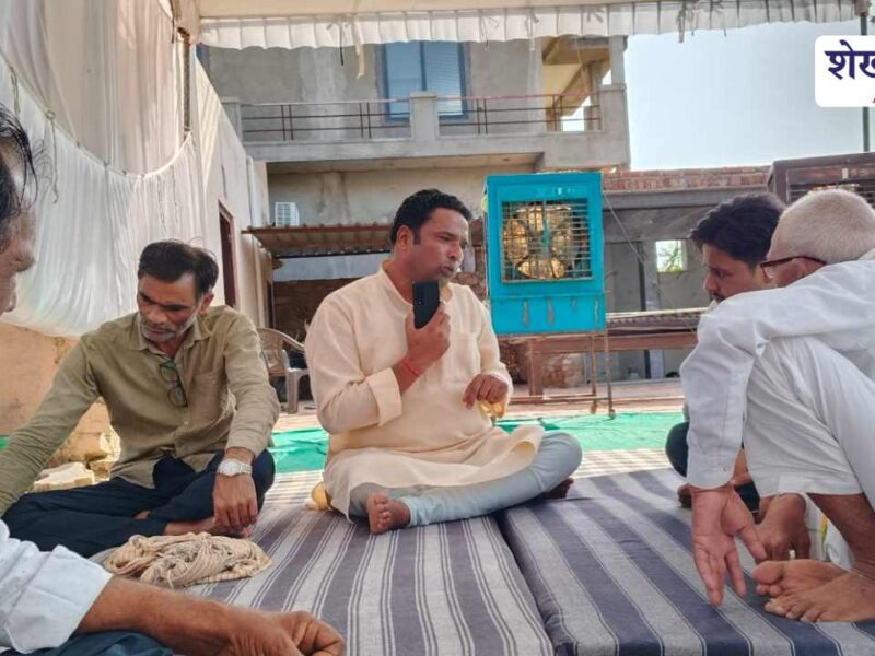 उमेश माली के परिवार का रो-रोकर बुरा हाल : ‘आप’ प्रदेशाध्यक्ष ने बंधाया ढाँढस
