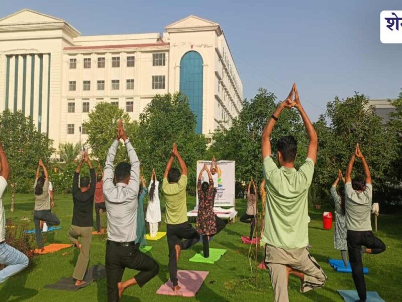 जेजेटी विश्वविद्यालय में अंतर्राष्ट्रीय योग दिवस का भव्य आयोजन